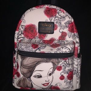 Loungefly Beauty and the Beast Mini Backpack